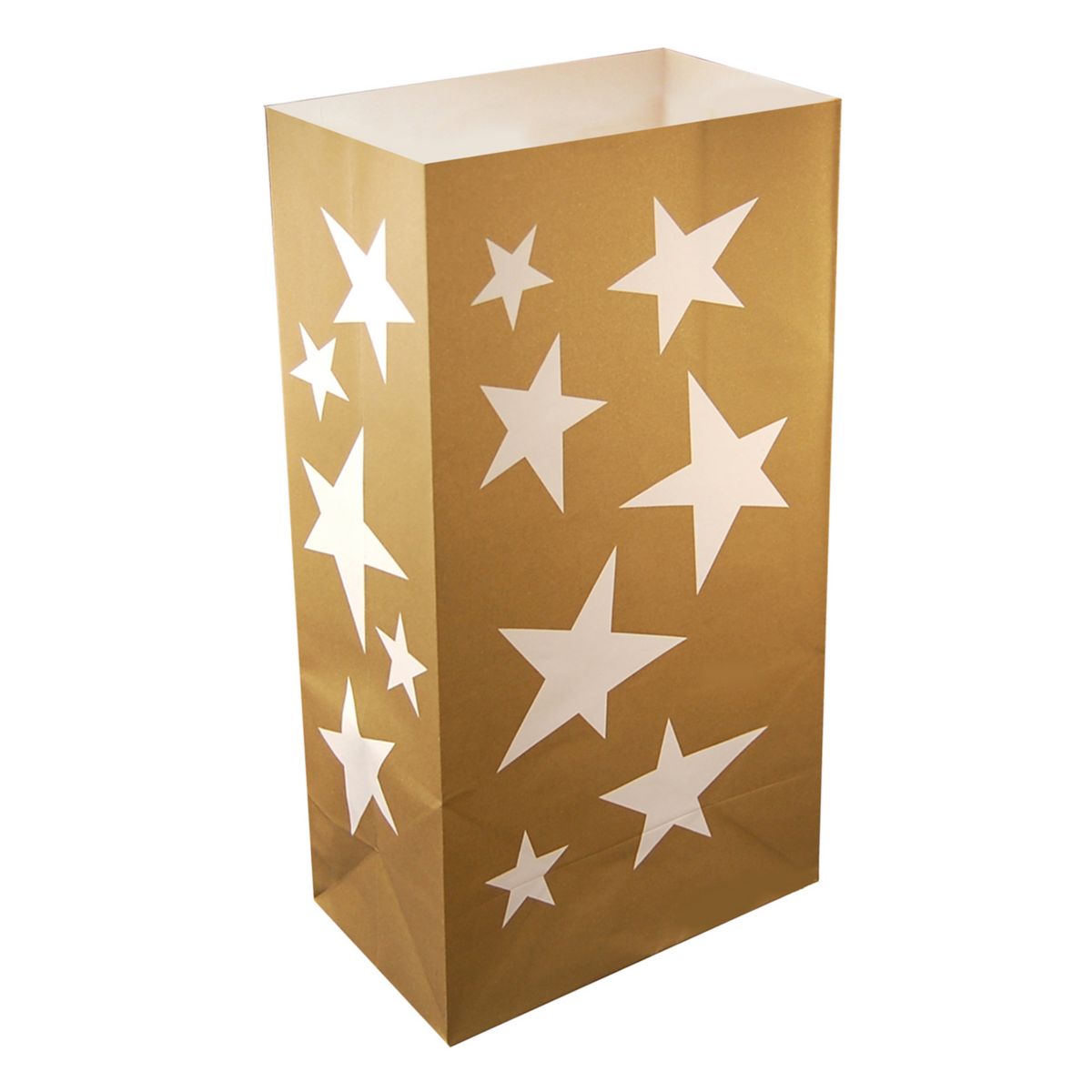 LumaBase 24-pk. Stars Luminaria Bags LumaBase