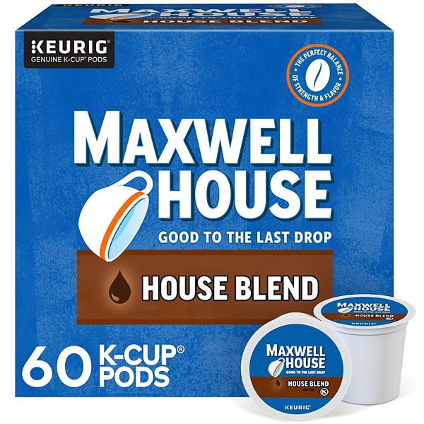 Смесь кофе Maxwell House House, стручки Keurig® K-Cup®, средней обжарки, 60 штук KEURIG