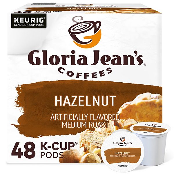 Кофе с фундуком от Gloria Jean, стручки Keurig® K-Cup®, ароматизированный кофе - 48 шт. KEURIG