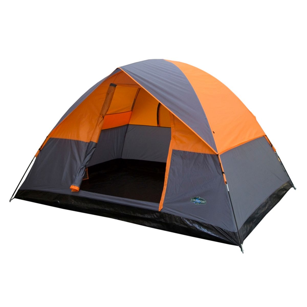 4-местная купольная палатка Stansport Teton (серо-оранжевый) Stansport