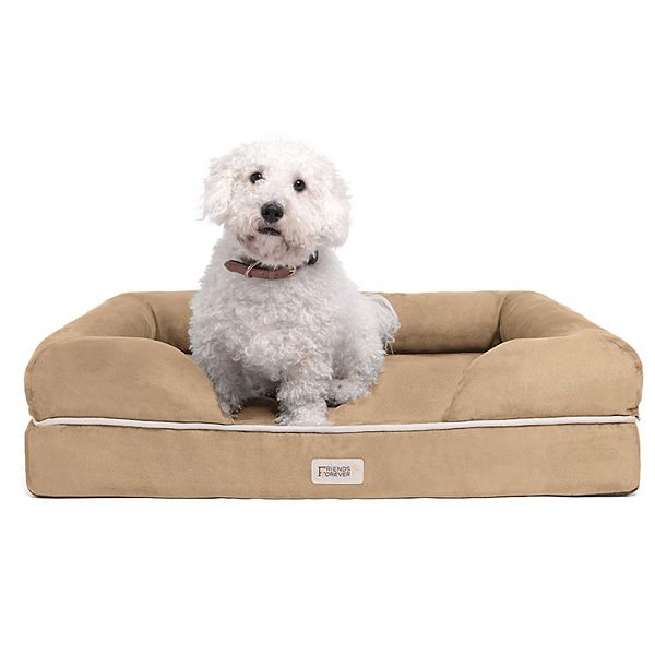 Friends Forever Hastings Pet Couch with Solid Memory Foam Friends Forever