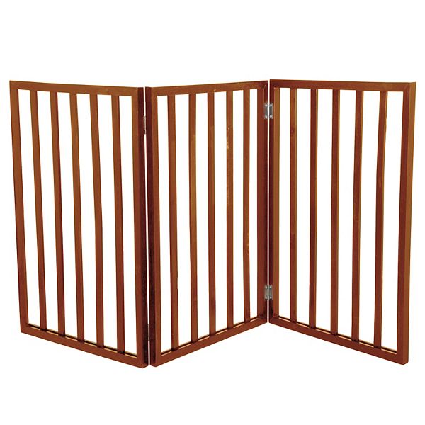 PetMaker Pet Pal Freestanding Wooden Pet Gate PetMaker