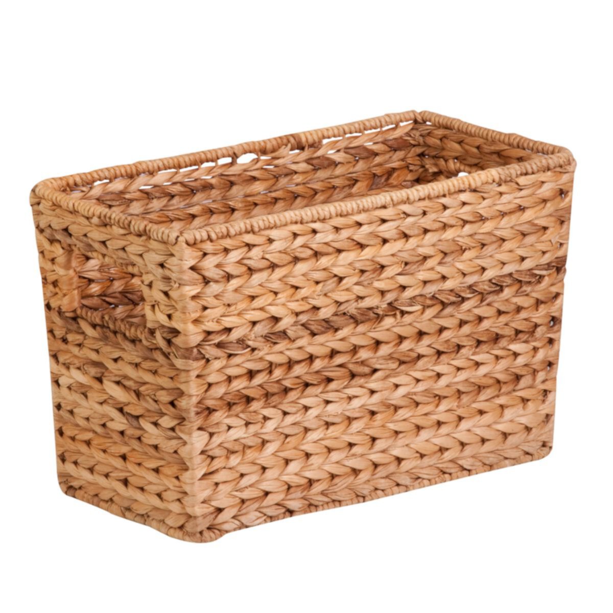 Honey-Can-Do Hyacinth Magazine Storage Basket Honey-Can-Do