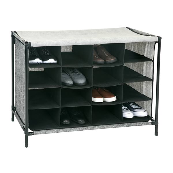 Simplify 16-Compartment Shoe Storage Cubby Simplify