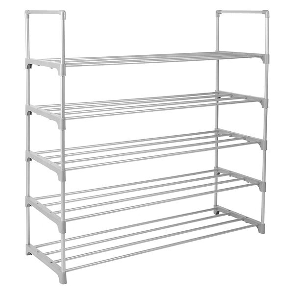 Simplify 5-Tier Stackable Shoe Rack Simplify