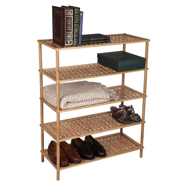 Household Essentials 5-Tier Shoe Rack Household Essentials