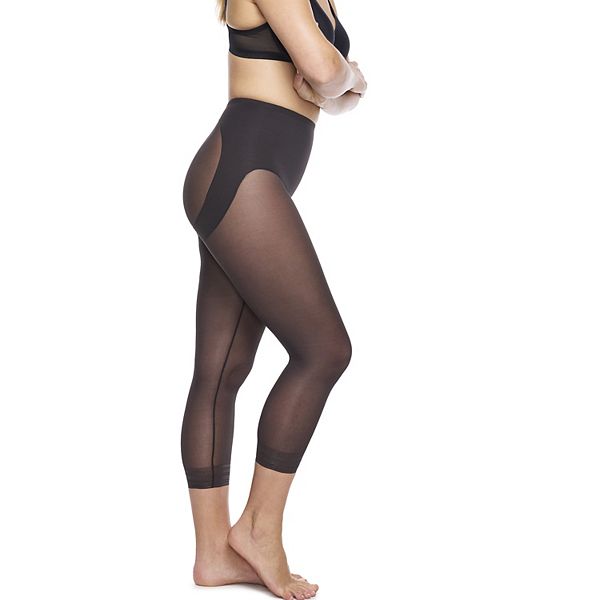 Женское Корректирующее белье Naomi & Nicole Firm Control Shapewear Sheer Capri Pantliner 747 Naomi & Nicole