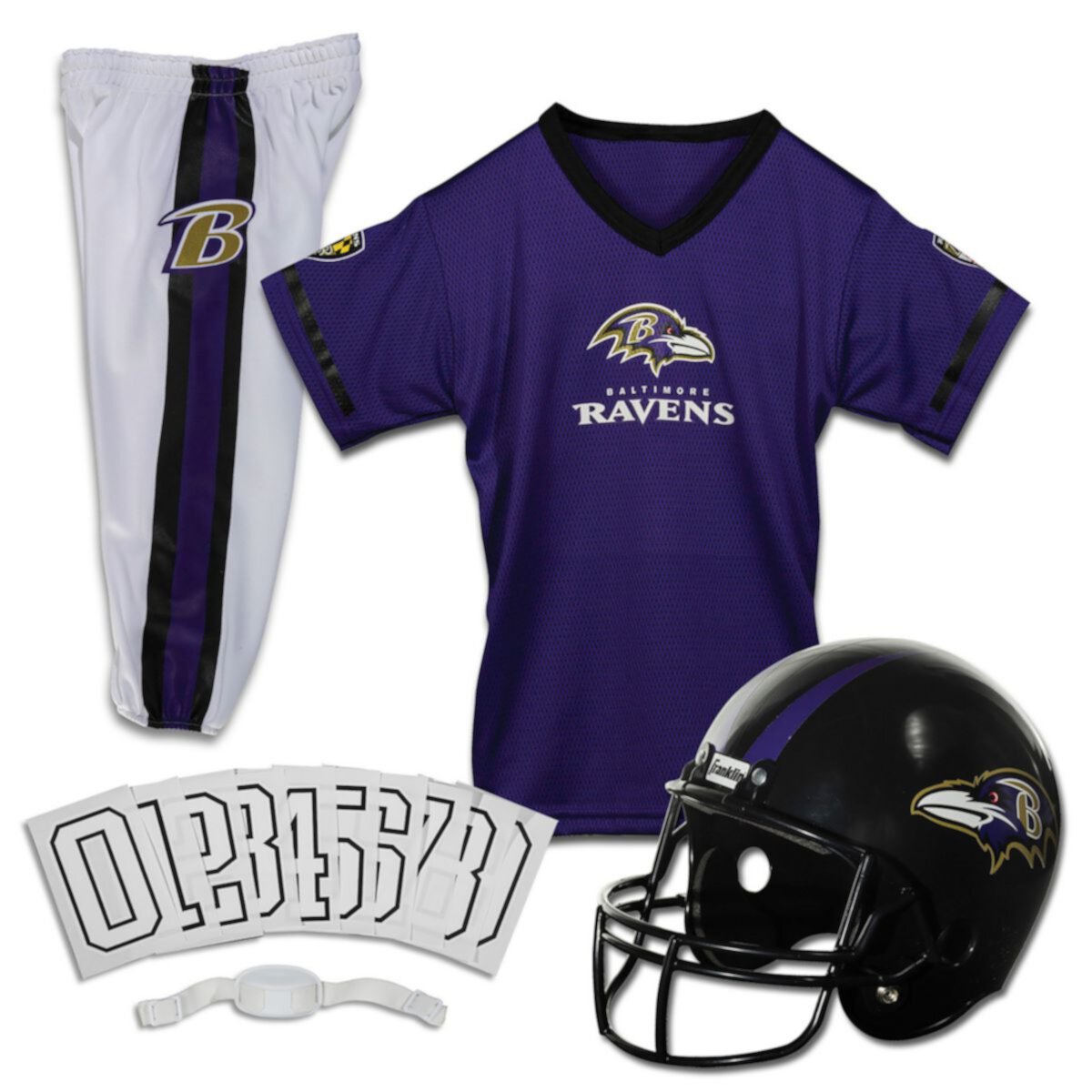 Детский карнавальный костюм Franklin Sports Baltimore Ravens Football Uniform для мальчиков Franklin Sports