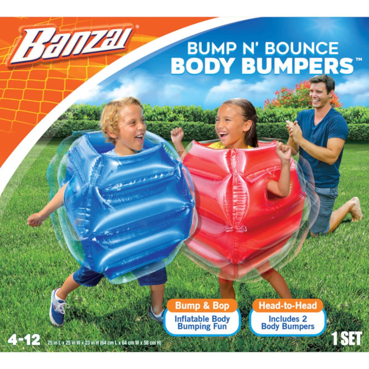 Бамперы для тела Banzai Bump 'n Bounce Banzai
