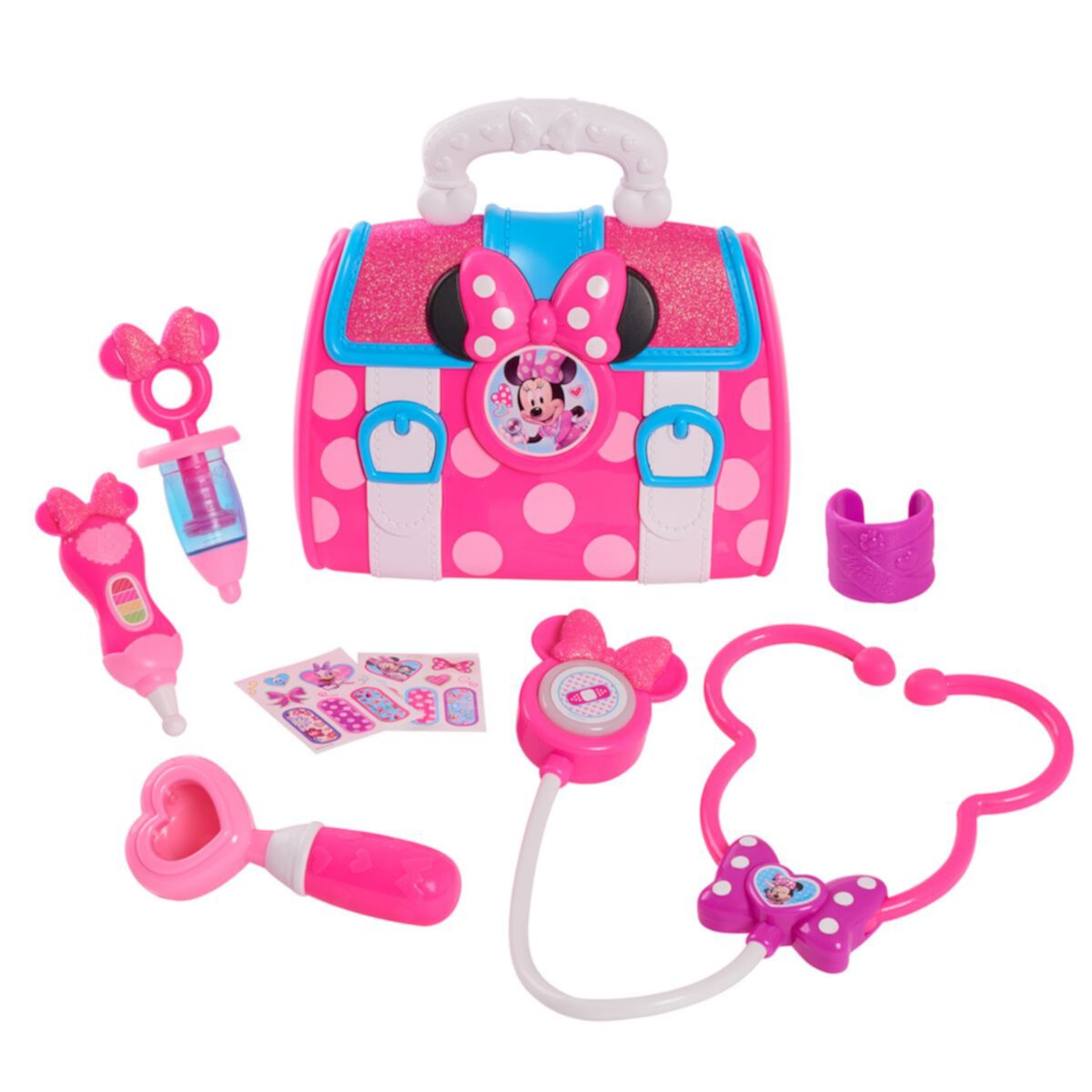 Disney Junior's Minnie Mouse Minnie's Happy Helpers Bow-Care Doctor Bag Set by Just Play Just Play