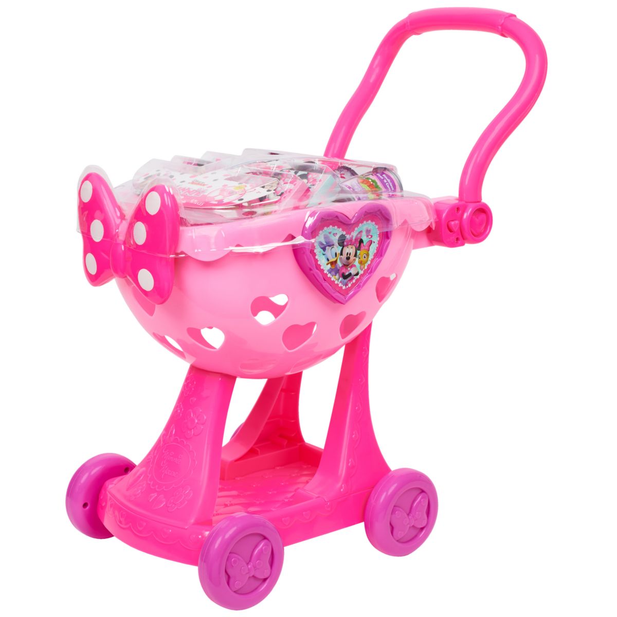 Disney Junior's Mouse Minnie's Happy Helpers Bowtique Shopping Cart by Just Play Just Play