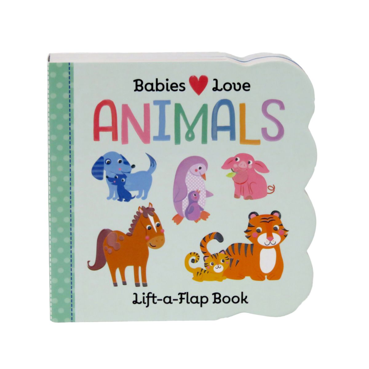 Книга "Babies Love Animals Lift-A-Flap" издательства Cottage Door Press COTTAGE DOOR PRESS