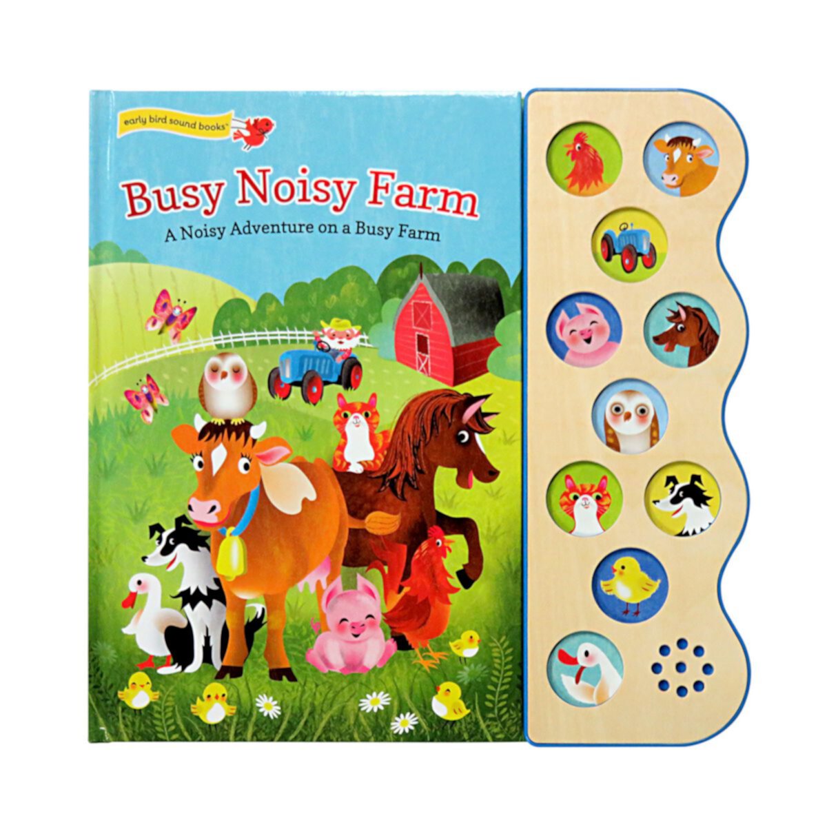 Звуковая книга Busy Noisy Farm Early Bird от Cottage Door Press COTTAGE DOOR PRESS