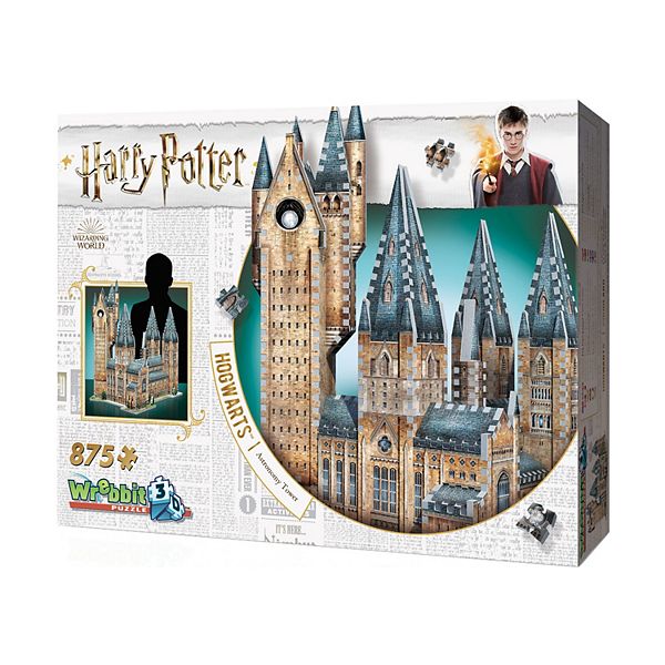 Головоломка Wrebbit Harry Potter Collection 875 деталей. Астрономическая башня Хогвартса 3D Wrebbit