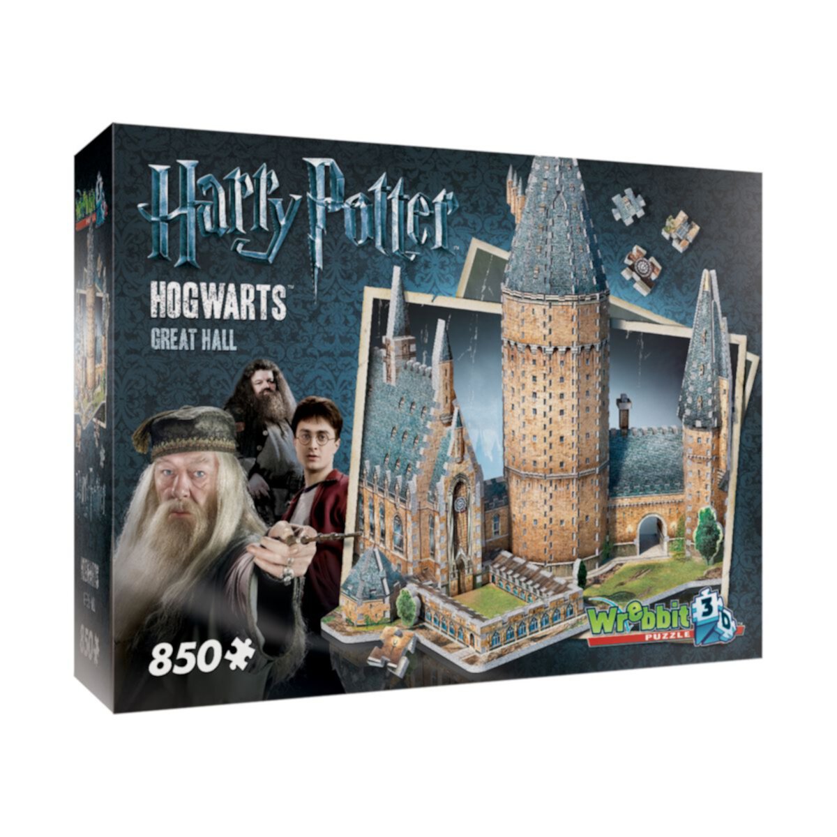 Коллекция Гарри Поттера 850-шт. 3D-пазл Большого зала Хогвартса от Wrebbit Wrebbit