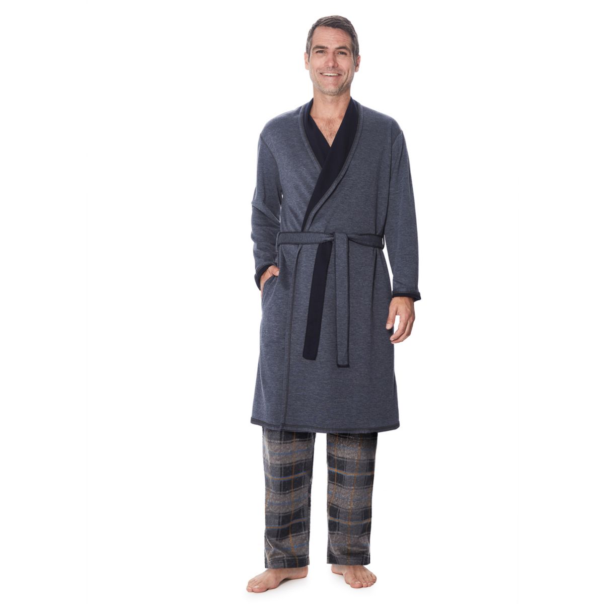 Мужской халат Cuddl Duds® Essentials Cuddl Duds