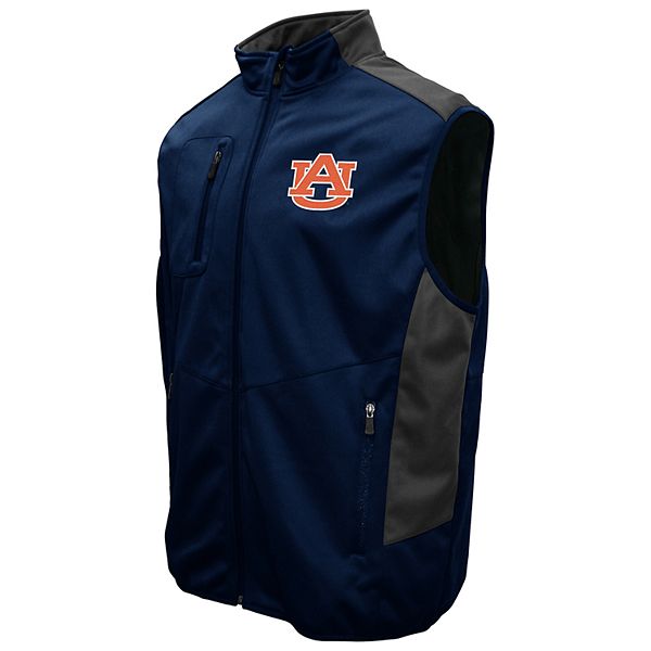 Мужская Повседневная Куртка Franchise Club Auburn Tigers Peak Softshell Vest Franchise Club