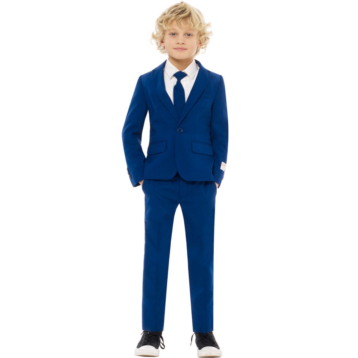 Синий костюм для мальчика