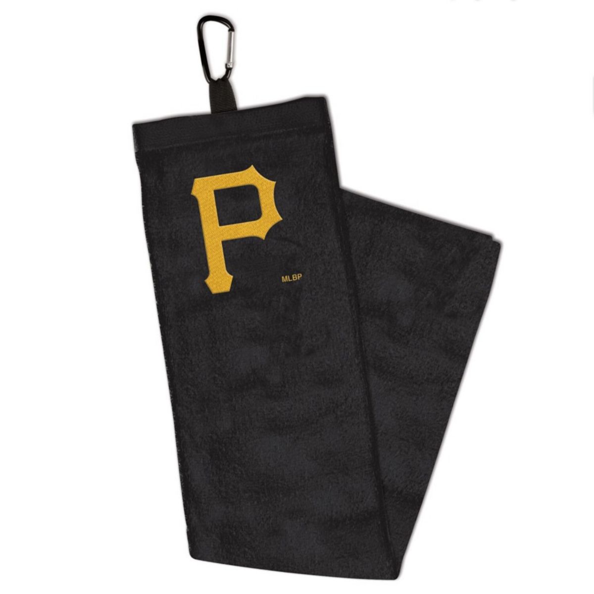 Вышитое полотенце для гольфа с карабином WinCraft Pittsburgh Pirates Unbranded