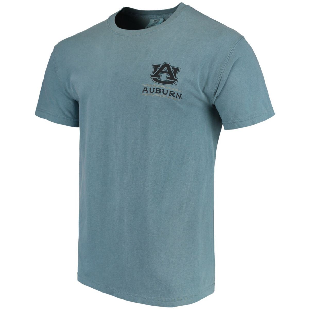 Купить футболку Men's Blue Auburn Tigers State Scenery Comfort Colors TShirt Unbranded, цвет