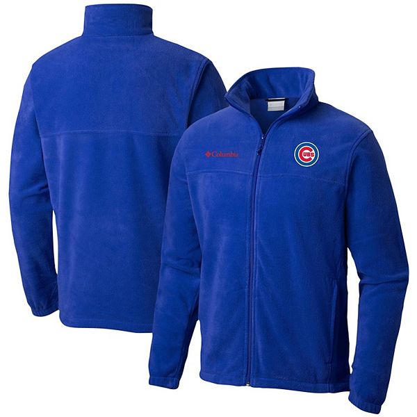 Мужская флисовая куртка Columbia Chicago Cubs Royal Steens Mountain с полной молнией и вышивкой Columbia PFG