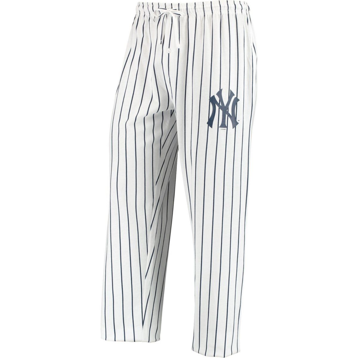 Мужские Concepts Sport белые / темно-синие брюки New York Yankees Vigor Lounge Unbranded
