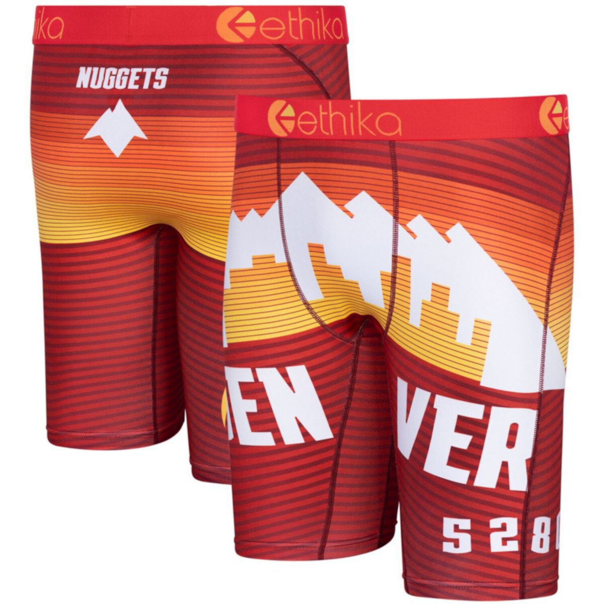 Мужские боксеры Ethika Red Denver Nuggets City Edition Unbranded