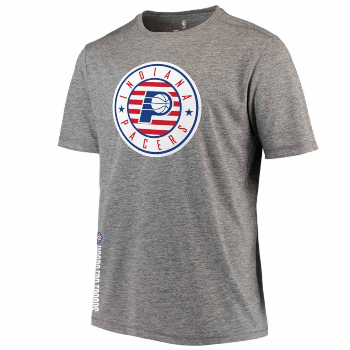 Мужская футболка с логотипом Fanatics серого цвета Indiana Pacers Hoops For Troops Fanatics