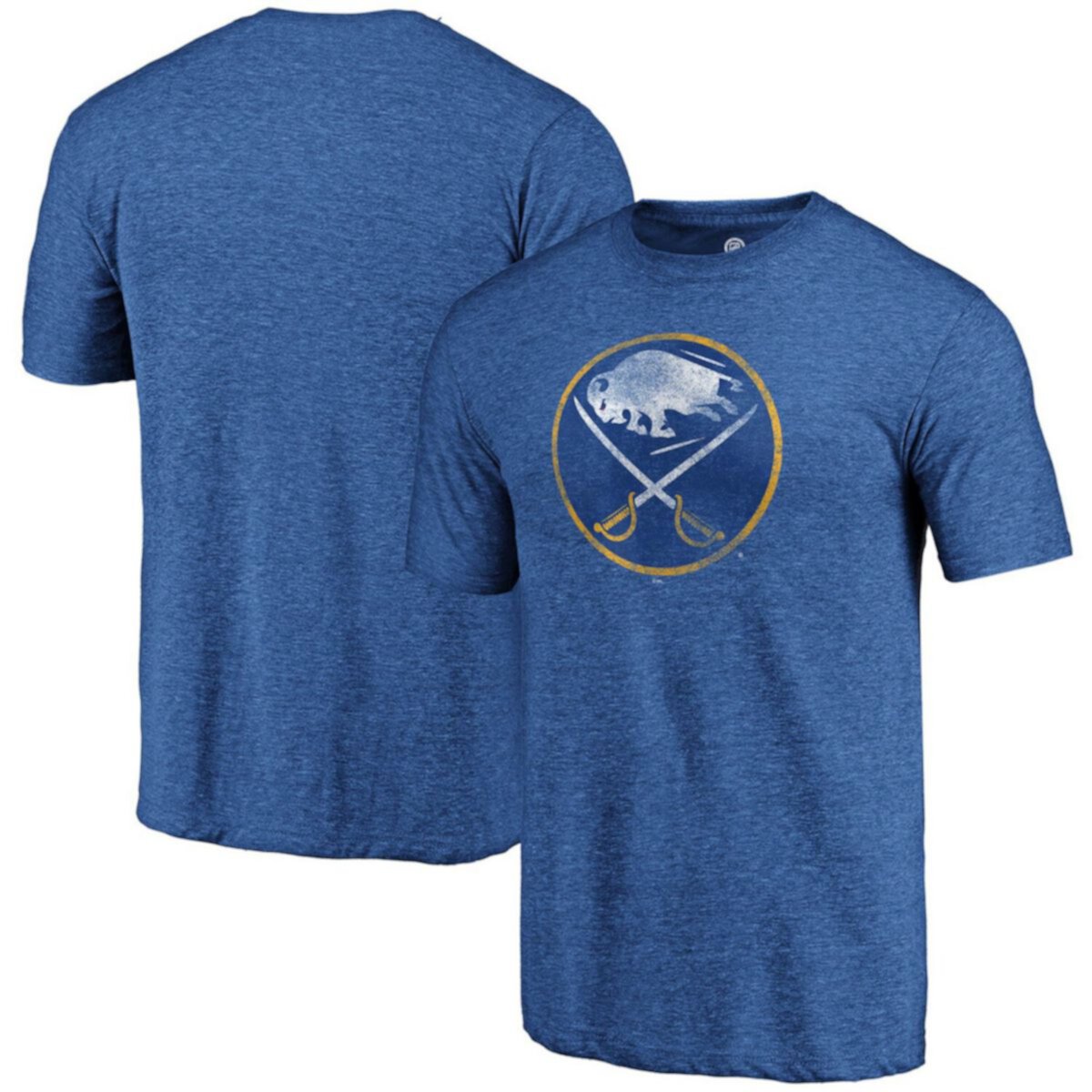 Мужская трикотажная футболка Fanatics с логотипом Buffalo Sabres, короткий рукав Fanatics