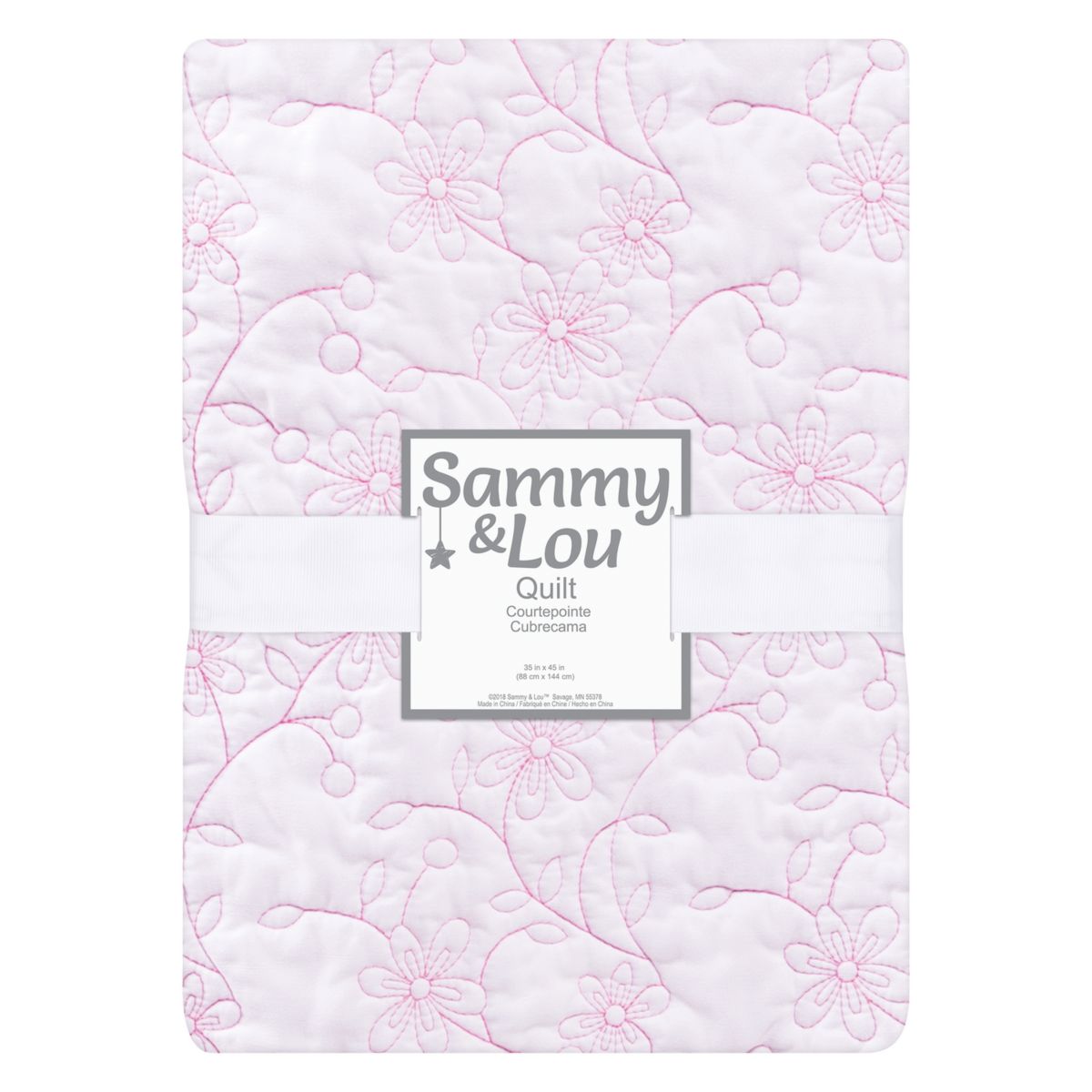 Одеяло с цветочным рисунком для девочки Sammy & Lou от Trend Lab Sammy & Lou