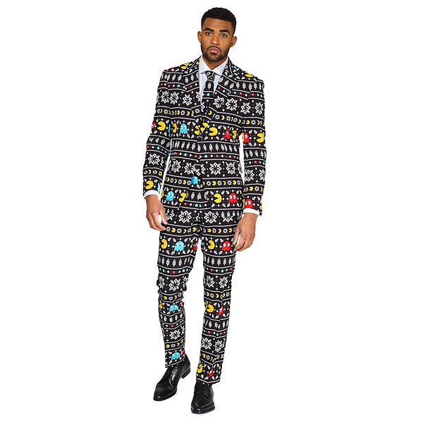 Мужской Костюм OppoSuits Winter Pac-Man Slim-Fit OppoSuits