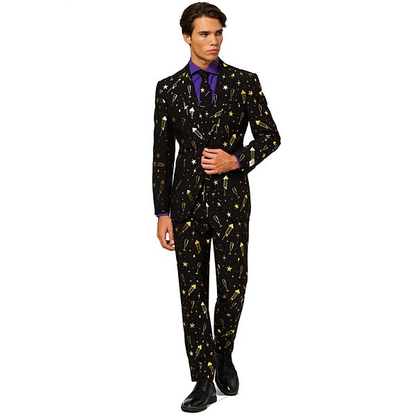 Мужской Костюм OppoSuits Slim-Fit Fancy Fireworks OppoSuits