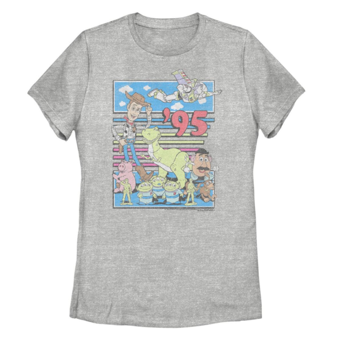 Красочная футболка в стиле ретро для юниоров Disney / Pixar Toy Story '95 Disney