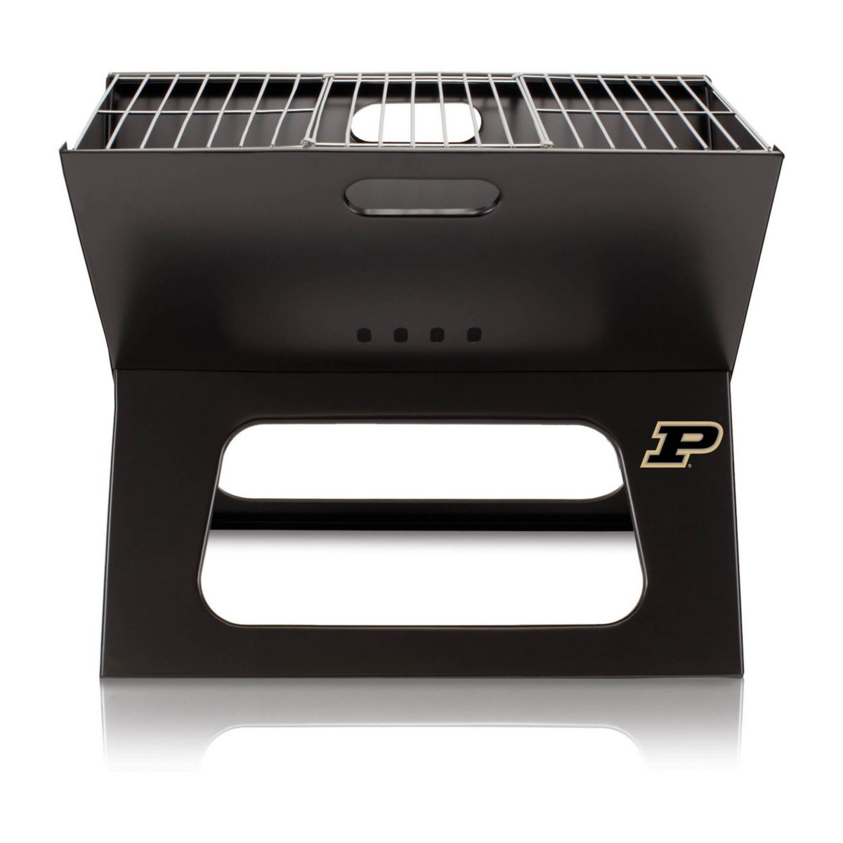 Походная плита и гриль Picnic Time Purdue Boilermakers Portable X-Grill Picnic Time