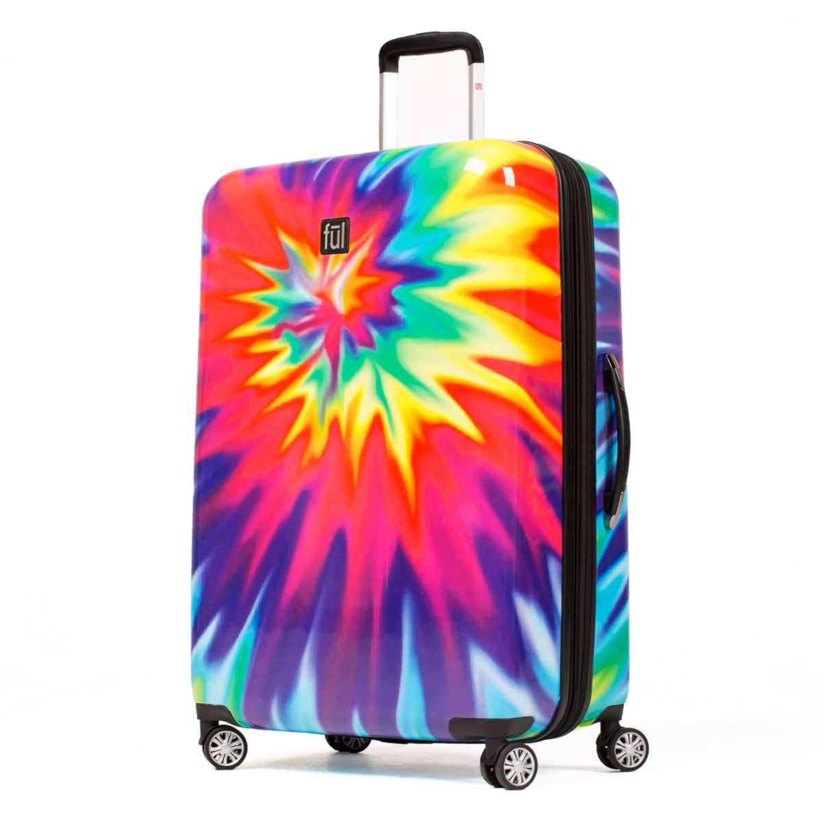 Чемодан FUL Tie-Dye Swirl жесткий на колесах FUL