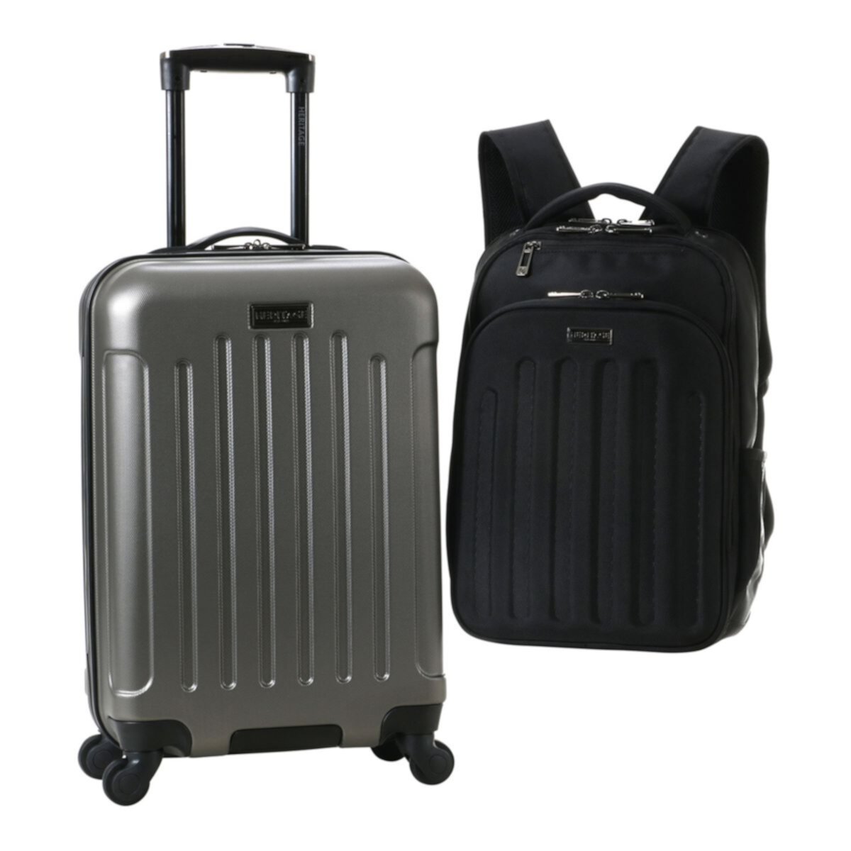 Комплект багажа и рюкзака Hardside Spinner из двух предметов Heritage Lincoln Park Heritage