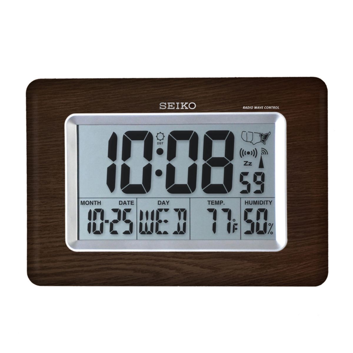 Атомные цифровые часы Seiko R-Wave - QHR020WLH Seiko