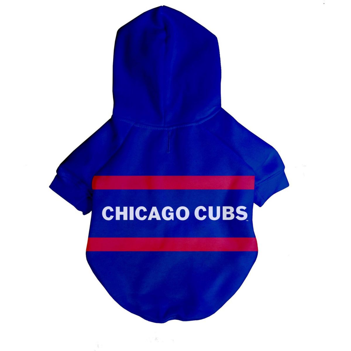 Толстовка для домашних животных с логотипом Chicago Cubs, из 65% хлопка и 35% полиэстера Unbranded