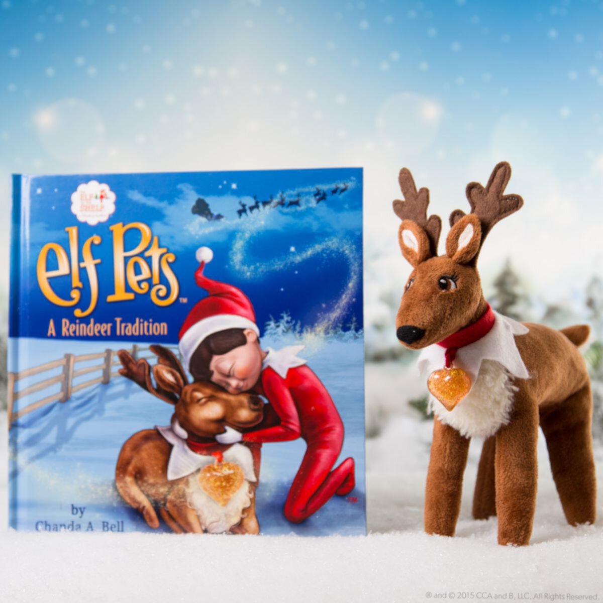 Elf Pets®: Книга традиций северного оленя и северный олень от The Elf on the Shelf® The Elf on the Shelf