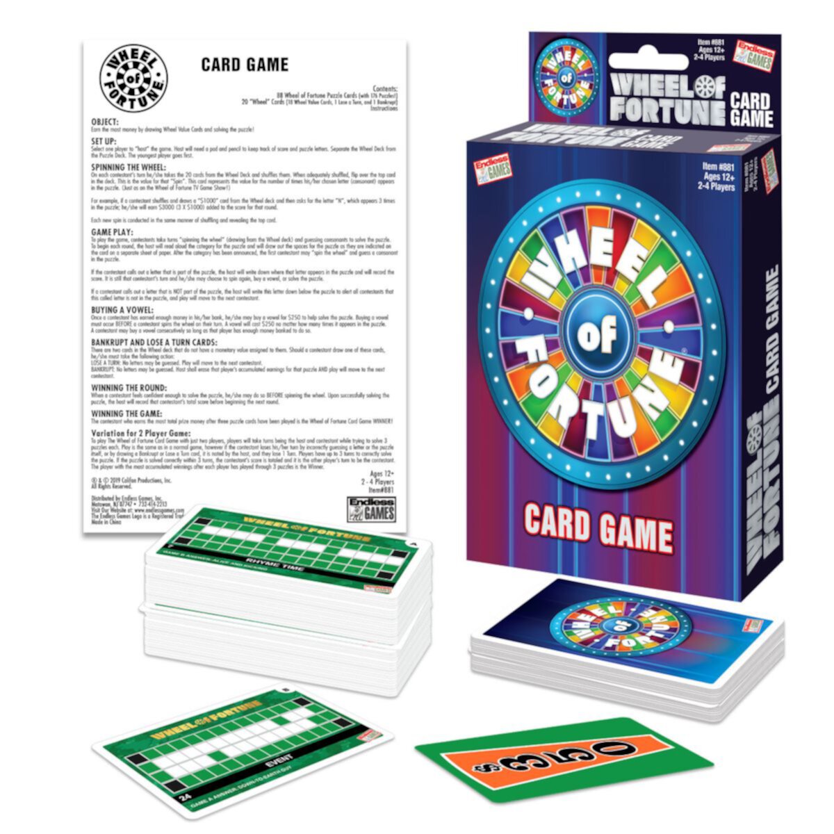 Карточная игра Wheel Of Fortune от Endless Games Endless Games