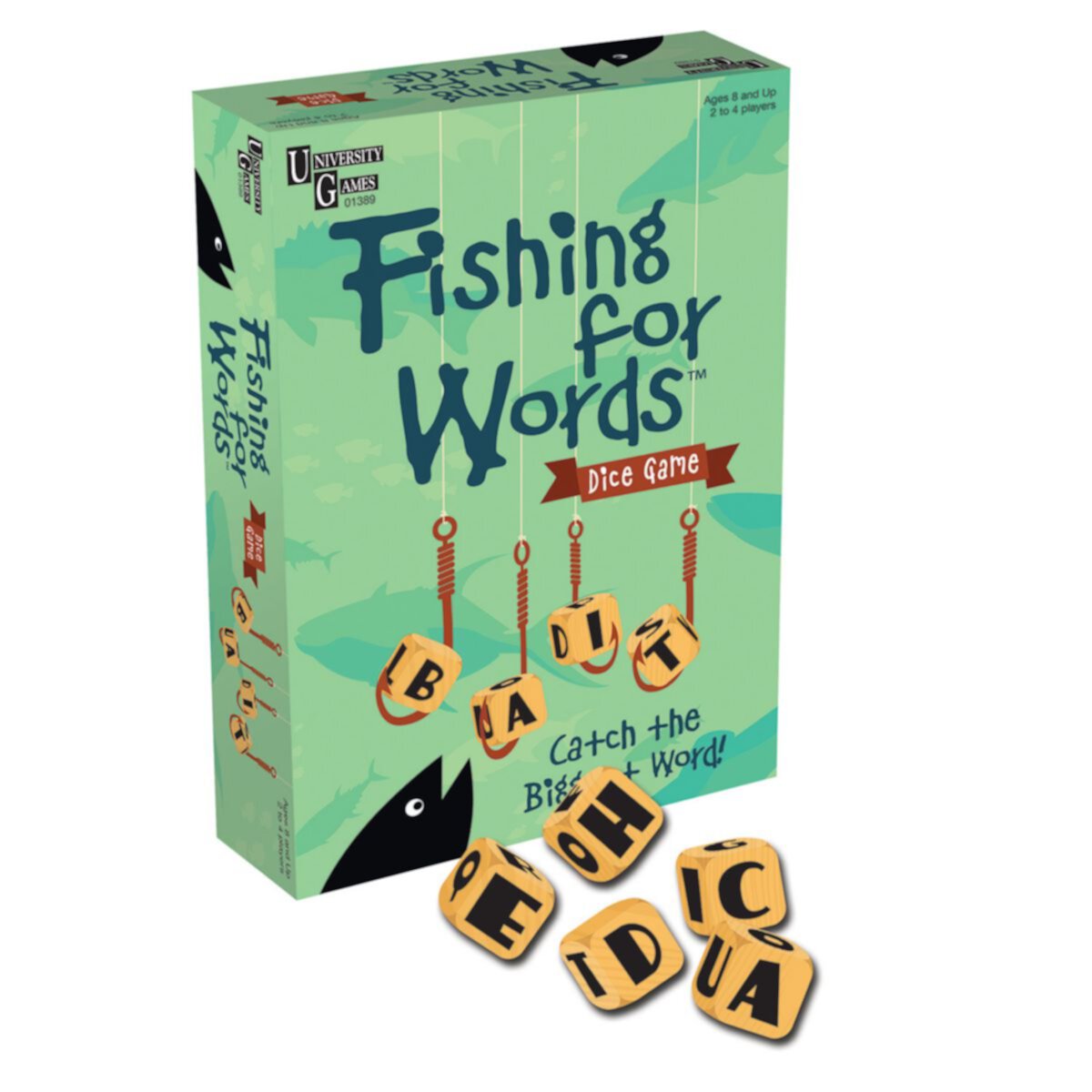 Игра Fishing for Words Dice от University Games University Games