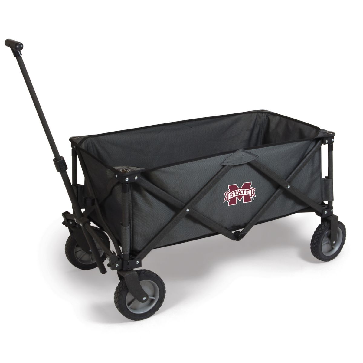 Уличные и сезонные игрушки Picnic Time Mississippi State Bulldogs Adventure Portable Utility Wagon Picnic Time