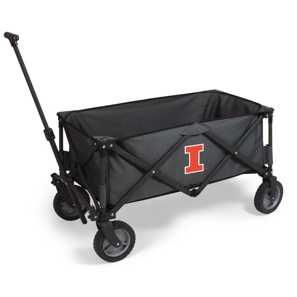 Уличные и сезонные игрушки Picnic Time Illinois Fighting Illini Adventure Portable Utility Wagon Picnic Time