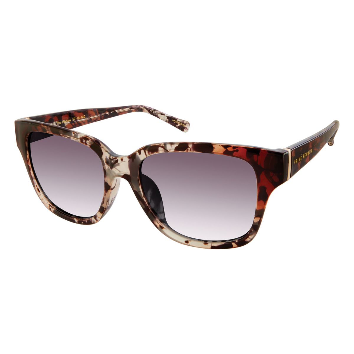 Women's PRIVÉ REVAUX The Harlow 57mm Square Polarized Sunglasses Prive Revaux