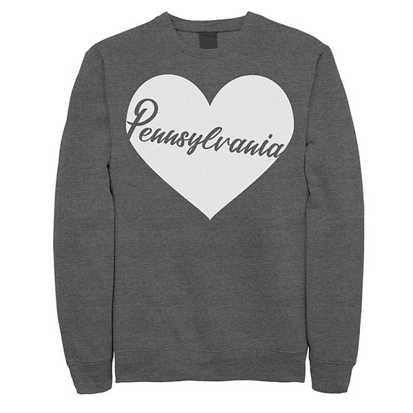 Детская Футболка FIFTH SUN Pennsylvania Heart Fleece Top Fifth Sun