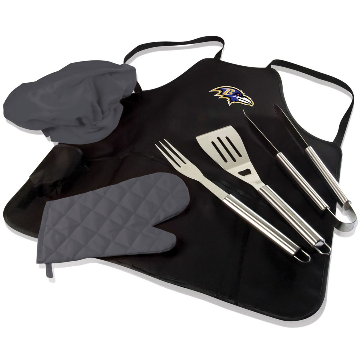 Фартук и сумка-тоут для барбекю Baltimore Ravens для пикника Picnic Time
