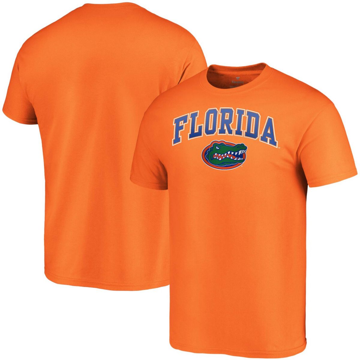 Оранжевая мужская футболка с логотипом Fanatics Campus Campus Florida Gators Fanatics