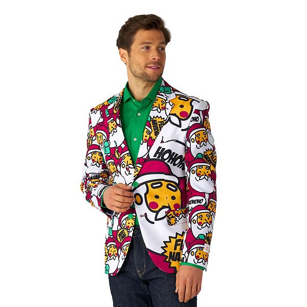 Мужской пиджак OppoSuits Slim-Fit с комплектом в стиле супергероя OppoSuits