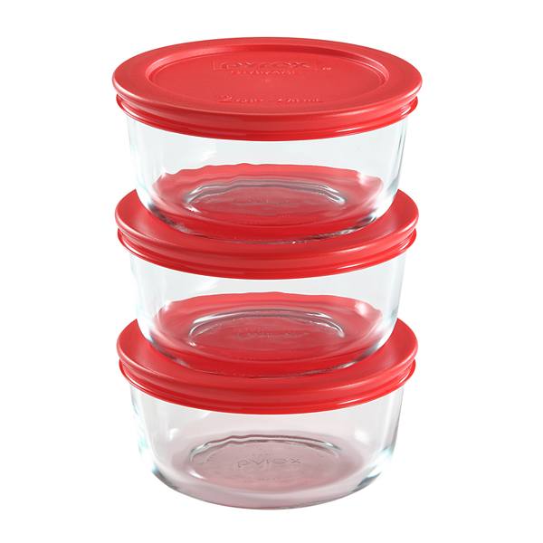 Pyrex Simply Store 6 шт. Набор для хранения продуктов Pyrex