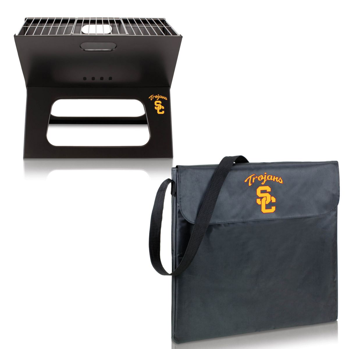 Picnic Time USC Trojans Portable X-Grill Picnic Time